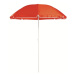 ABC Plážový slunečník s UV ochranou průměr 140 cm AFP-25504 Barva: Oranžová