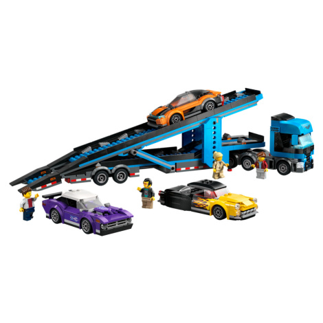 LEGO LEGO® City 60408 Kamion pro přepravu aut se sporťáky