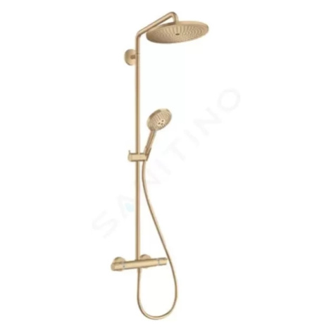 HANSGROHE Croma Select S Sprchový set Showerpipe 280 s termostatem, kartáčovaný bronz 26890140