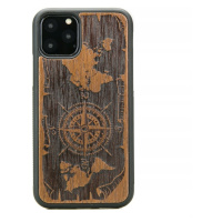 Pouzdro Bewood pro iPhone 11 Pro Růže Větrů Merbau