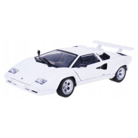 Welly kovový model lamborghini countach lp 5000 s bílé 1:24