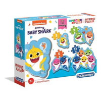 Clementoni Moje první puzzle Baby Shark 4v1 (3,6,9,12 dílků)