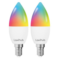 Laxihub LAE14S Wifi Bluetooth TUYA smart LED žárovka (2 ks)