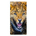 Impar Osuška Gepardí řev, 70 × 140 cm