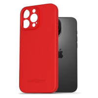 AlzaGuard Matte TPU Case pro iPhone 16 Pro Max červený