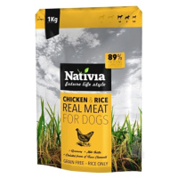 Nativia Real Meat Chicken&Rice 8kg sleva