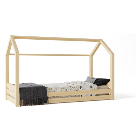 ELIS DESIGN Domečková postel s šuplíkem premium rozměr lůžka: 120 x 200 cm, šuplík, nožičky: bez Elisdesign