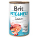 BRIT Paté & Meat Salmon konzerva pro psy 400 g