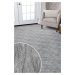 Metrážový koberec Termo 39144 světle šedá 300 cm