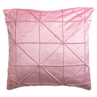 Růžový dekorativní polštář JAHU collections Amy, 45 x 45 cm
