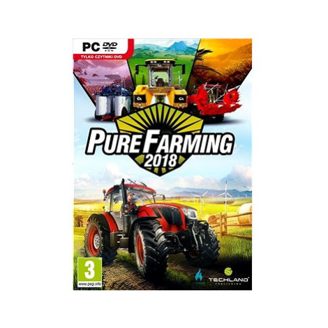 Pure Farming 2018 (PC) Klíč Steam Techland