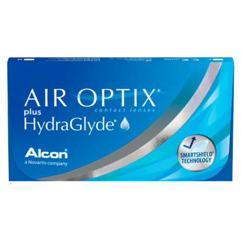 Alcon AIR OPTIX® plus HydraGlyde® +3,00 dpt, 6 čoček