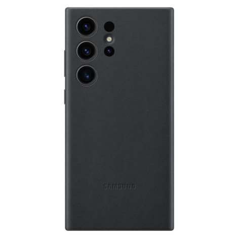 Samsung Leather Case Galaxy S23 Ultra black