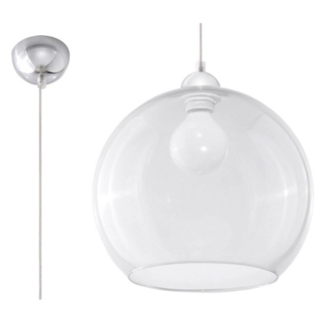 Lustr SOLLUX Ball E27 1x60W bez zdroje SL.0248 průhledné sklo SOLLUX LIGHTING