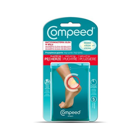 COMPEED Náplasti na puchýře střední 5 ks