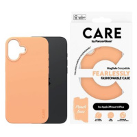 PanzerGlass CARE kryt Apple iPhone 16 Plus MagSafe Fearlessly broskvový