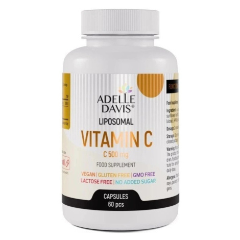 Adelle Davis Liposomal vitamin C 500 mg 60 kapslí