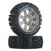 Duratrax kolo 3.2" Buggy H17x34mm Lockup C2 Spoke chrom (2)