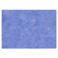 KUPSI-TAPETY 7584-84 Levná papírová modrá tapeta imitujíci štuk 10,05 m x 53 cm