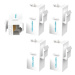 Vention Cat.6 UTP Keystone Jack Coupler 5 Pack White