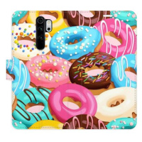 iSaprio flip pouzdro Donuts Pattern 02 pro Xiaomi Redmi Note 8 Pro