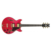 Ibanez AMH90-CRF Hollow Bodies AM Artcore Expressionist - Cherry Red Flat