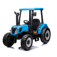 Mamido Dětský elektrický traktor A011 24V 400W modrý