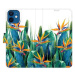 iSaprio flip pouzdro Exotic Flowers 02 pro iPhone 12 mini