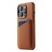 Kryt Mujjo Full Leather Wallet Case for iPhone 14 Pro - Tan