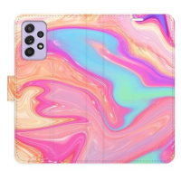 iSaprio flip pouzdro Abstract Paint 07 pro Samsung Galaxy A52 / A52 5G / A52s