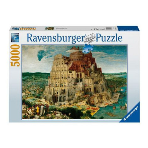 Ravensburger Brueghel starší: Stavba babylonské věže