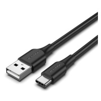 Vention USB 2.0 to USB-C 3A Cable 0.25M Black
