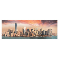 Dino Manhattan za soumraku 1000 panoramic puzzle