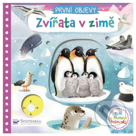 Zvířata v zimě (Tlač, táhni, posouvej) - Jenny Wren - kniha z kategorie Pro děti Svojtka&Co.