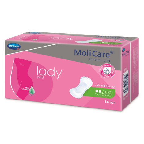 MoliCare Lady 2 kapky inkontinenční vložky 14 ks
