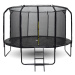 Zahradní trampolína SKY FLYER RING 2v1 366 cm BLACK TR0035