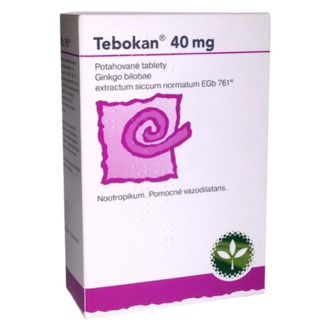TEBOKAN 40 mg 100 tablet