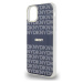 DKNY PC/TPU Repeat Pattern Tonal Stripe Magsafe kryt iPhone 11 modrý