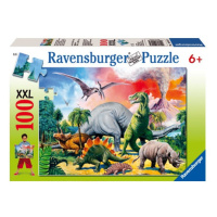 Ravensburger Mezi dinosaury 100 dílků