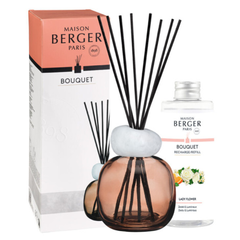 Maison Berger Paris Aroma difuzér Mineral, švestkový + náplň Lady Flower 180 ml 7844