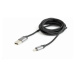 GEMBIRD Kabel USB 2.0 Lightning (IP5 a vyšší) nabíjecí a synchronizační kabel, opletený, 1, 8m, 