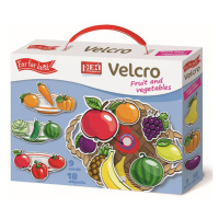 PEXI Velcro skládačky - Ovoce a Zelenina (Fruits and Vegetables)