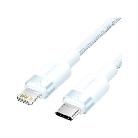 Vention USB 2.0 Type-C Male to Lightning Male 3A Cable 1M Blue Aluminum Alloy Type