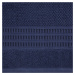 Bavlněný froté ručník s proužky ROSSI 50x90 cm, tmavě modrá, 500 gr Mybesthome