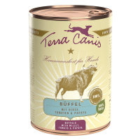 Terra Canis buvol s jáhlami 6× 400 g