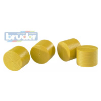 Bruder Balík kulatý žlutý pro BR2121 - 4 Ks