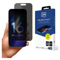 Ochranná fólia 3MK Silky Matt Privacy iPhone 16 Plus 6.7