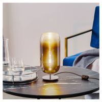 Artemide Artemide Gople Mini stolní lampa modrá/stříbrná