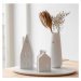 Räder Bílý porcelánový svícen DOMEČEK BIRDHOUSE