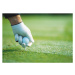 Fotografie Golfer's gloved hand teeing up, close-up, Laurence Mouton, (40 x 30 cm)